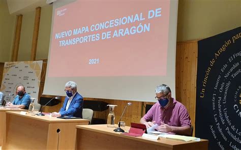 Chunta Aragonesista Presentación de las mejoras del Mapa Concesional