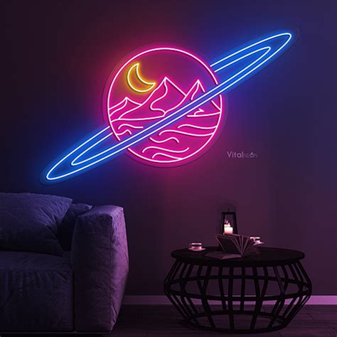 Deserted Planet LED Neon Sign