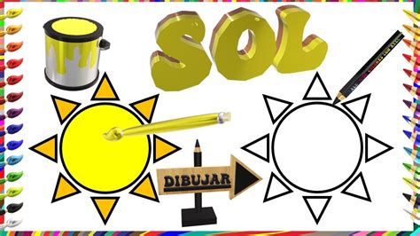 Como Dibujar El Sol Paso A Paso How To Draw The Sun Step By Step