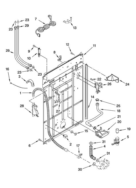 Kenmore 500 Washer Parts Diagram - Hanenhuusholli