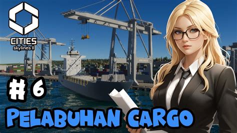 Membangun Pelabuhan Cargo Export Import Cities Skylines Indonesia