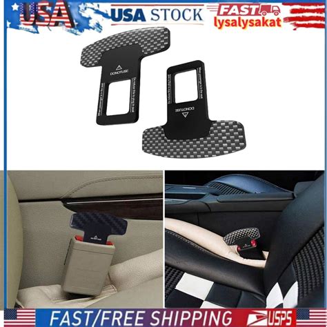 Pc Car Front Seat Belt Safety Buckle Socket Plug Car Seat Belt Buckle