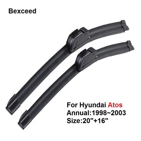 For Hyundai Atos 20 16 Bexceed Of Car Windshield Windscreen Wiper