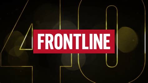 40 Years Of Frontline Pbs Youtube