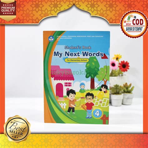 Jual Buku Pelajaran Siswa Sd Kelas 4 Iv Mapel Bahasa Inggris My Next Words Kurikulum Merdeka