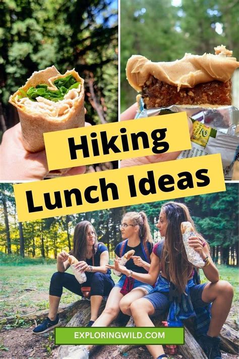 Day Hiking Lunch Ideas Quick And Easy Hiking Lunch Hiking Hiking Snacks