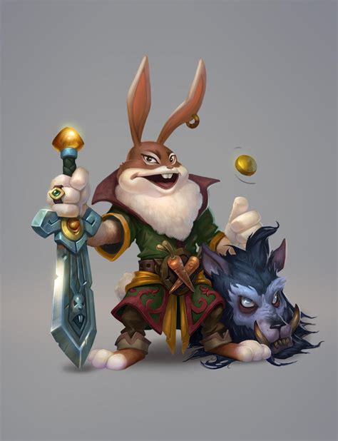 Rabbit warrior by AntonZemskov on DeviantArt