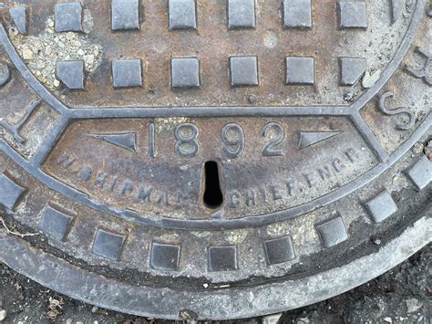 This Could Be The Oldest Manhole Cover In All Of Toronto