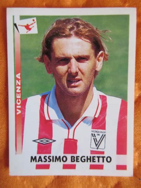 PANINI FIGURINA CALCIATORI 2000 01 M Beghetto Vicenza N 419 Come