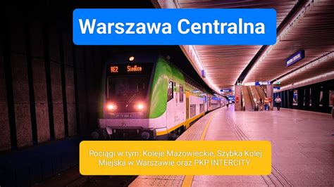 Poci Gi Na Stacji Warszawa Centralna Youtube