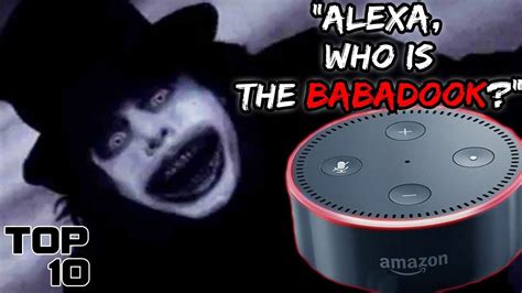 Top 10 Terrifying Things You Should NEVER Say To Alexa Part 3 YouTube