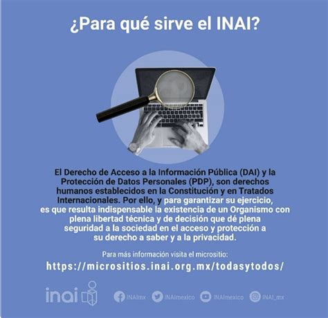 Inai On Twitter ⭕como Parte De Nuestro Compromiso Por Fortalecer El