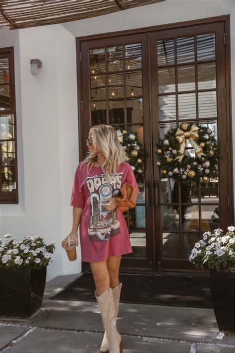 The Doors Tee Shirt Dress Curated On Ltk In Tee Dress Outfit