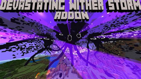 The Devastating Wither Storm Addon Showcase YouTube