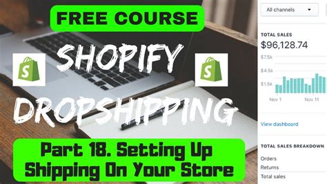 FREE DROPSHIPPING COURSE Part 18 Setting Up Shipping On Your Shopify