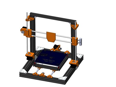 3d打印机结构图 Solidworks 2014 模型图纸下载 懒石网