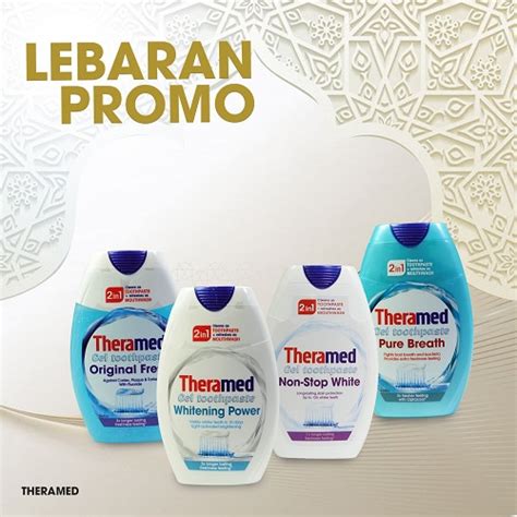 Jual Theramed Pasta Gigi In Gel Tooth Paste Mouthrinse Ml