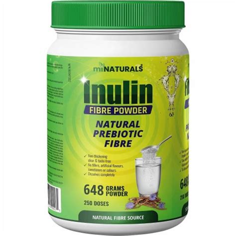 Pure Inulin Fiber Powder Natural Prebiotic Fibre Supplement 250