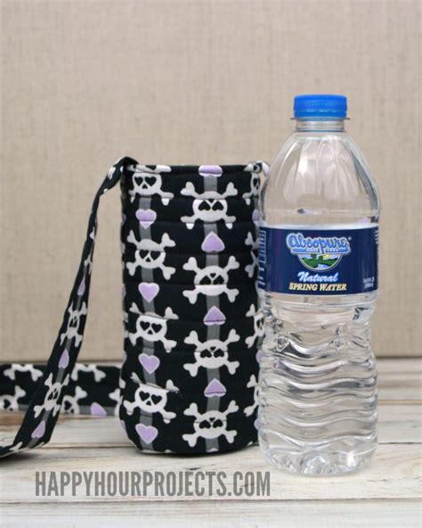 8 Simple DIY Water Bottle Totes And Slings Shelterness