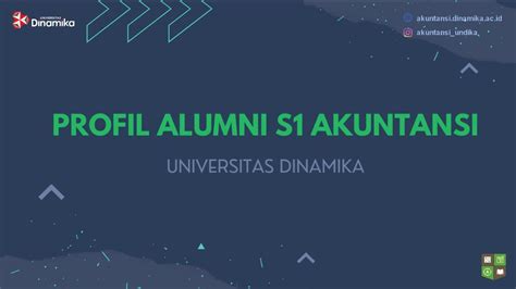 Profile Alumni Prodi S Akuntansi Universitas Dinamika Stikom