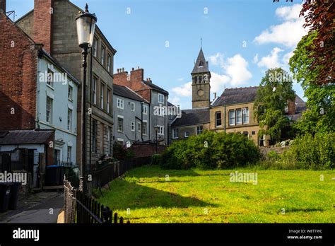 Church Walk, Wirksworth, Derbyshire Stock Photo - Alamy