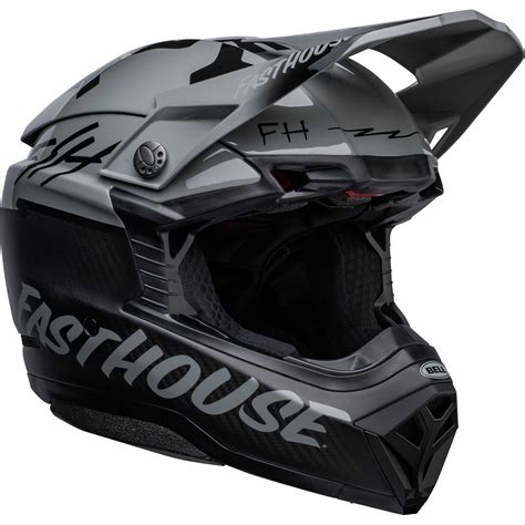 Casco Moto Cross Enduro Bell Moto Spherical Fasthouse Bmf Grigio