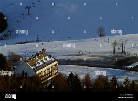 Ski resort Donovaly hotel Stock Photo - Alamy