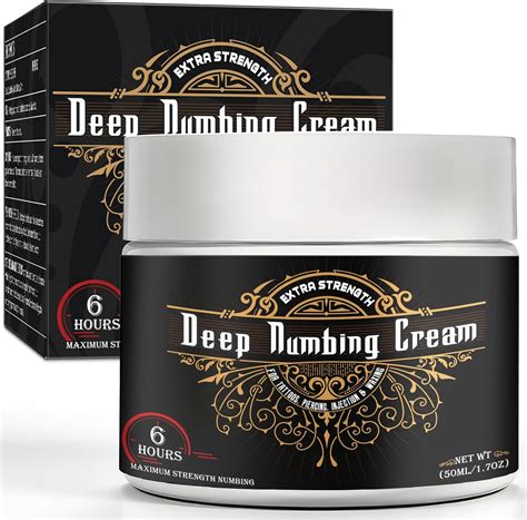 Amazon Reuicero Maximum Strength Deep Numbing Cream Ml Oz