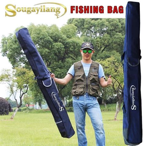 Sougayilang Fishing Bag Large Capacity Folding Waterproof Fishing Rod