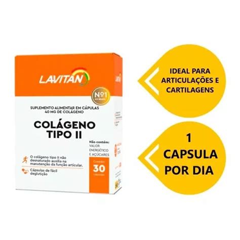 Lavitan Colágeno Tipo II 30 Comprimidos