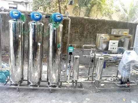 Stainless Steel Automatic SS Reverse Osmosis Plant For Water