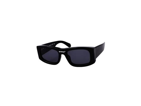 Sasom Off White Lucio Sunglasses In Black Acetate Frame