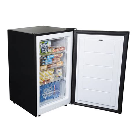 80L Black Under Counter Freezer, 50cm wide - SIA UCF50BL