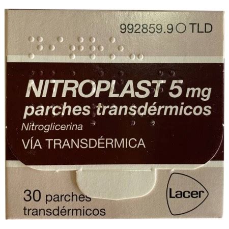 Nitroplast (действующее вещество Нитроглицерин) 5 mg пластырь ...
