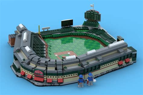 LEGO IDEAS Wrigley Field Home Of The MLB S Chicago Cubs Microscale