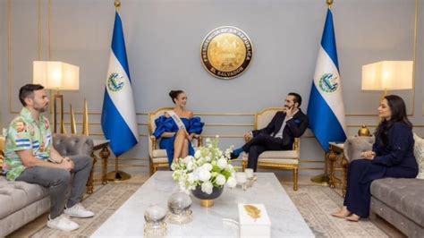 Video Miss Universo Se Re Ne Con El Presidente Nayib Bukele Noticias