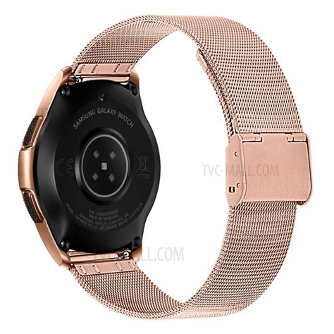 Milanese Stainless Steel Fine Mesh Smart Watch Strap For Samsung Galaxy