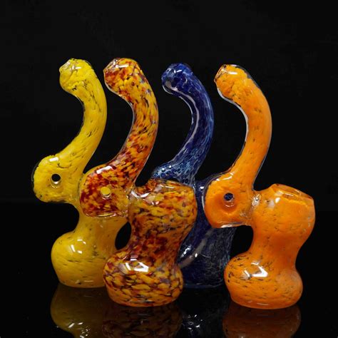 Handmade 6 Ring Marble Bubbler Project Alpha Pipes