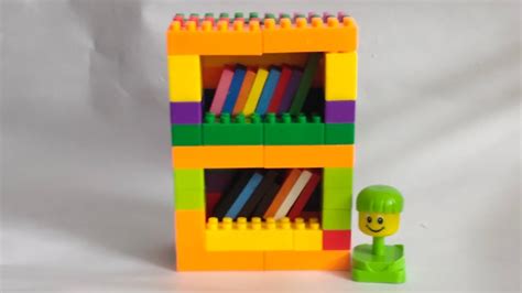 Easy Lego Building Ideas Anyone Can Make How Make A Book Stand With Building Blocks Youtube