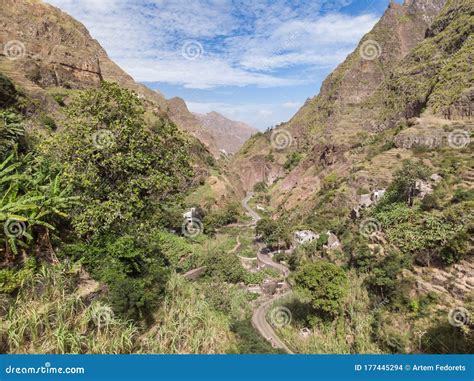 Mountains in Santo Antao Island Stock Photo - Image of outdoor, rocky ...