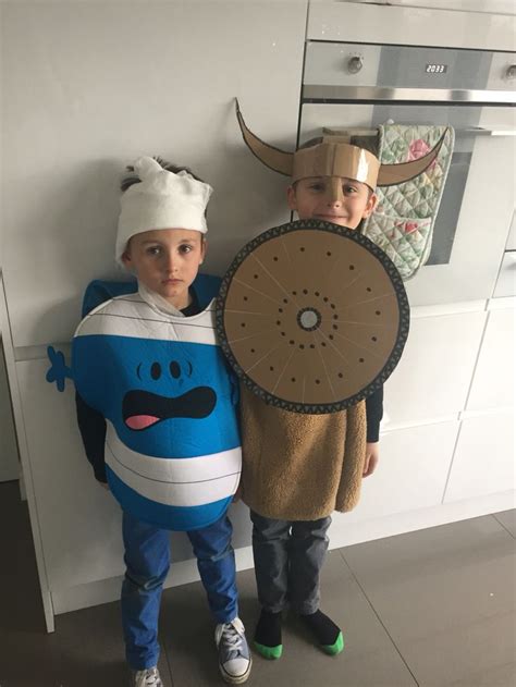 World Book Day Mr Bump And Hiccup Very Proud My Gorgeous Boys Both