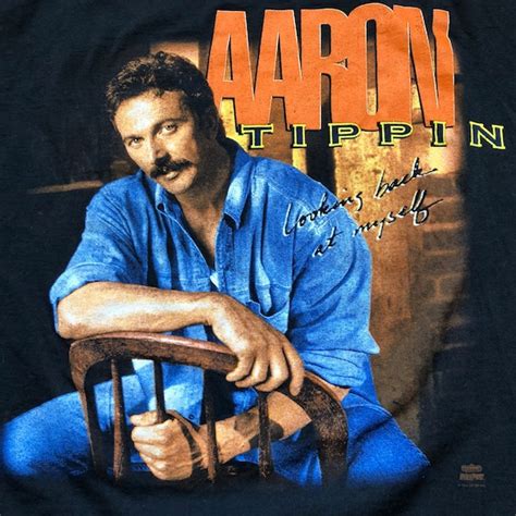 1995 Vintage Western Aaron Tippin “looking Back At My Gem