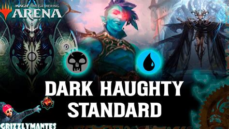 DARK HAUGHTY Wilds Of Eldraine MTG Arena Bo1 Blue Black