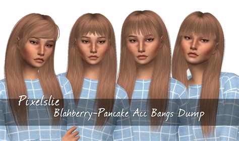 Blahberry Pancake Accessory Bangs Part 1 25 New Colors Custom