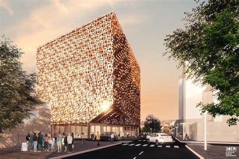 Stefano Boeri Architetti S First Project In Tirana The Blloku Cube