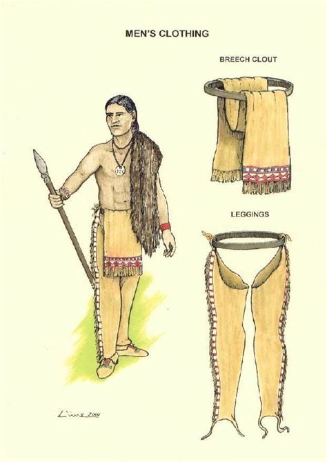 Native Breechcloth And Leggings Indianer Indianer Männer Native