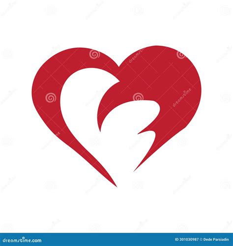 Heart Symbol Of Love And Valentine S Day Flat Red Icon Isolated On Background Vector