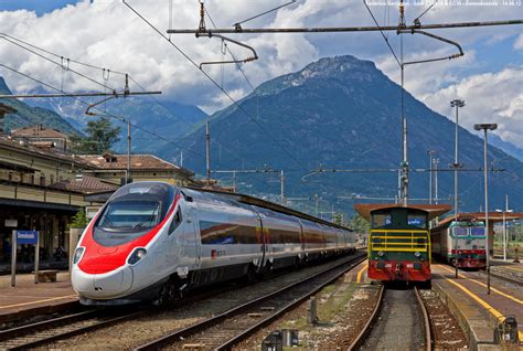 SBB ETR 610 Domodossola Railway Station Piedmont Trainspo