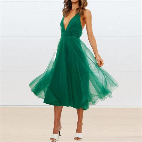 Idall Wedding Guest Dresses Prom Dresses Women Tulle Dresses Bridemaid