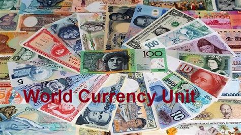 Currency Names Around The World World Map Continents Map History ...